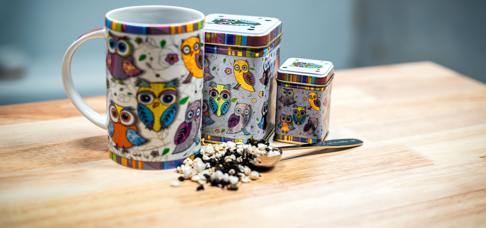 Juego de Tisaneras y Latas