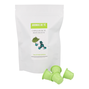 Cápsulas de Chá Matcha Ecológico Cerimonial para Nespresso