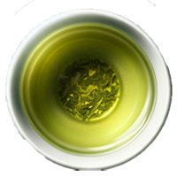 Té verde y blanco