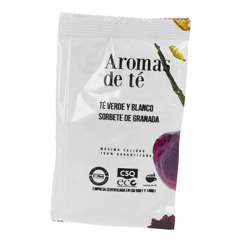 Green and White Tea Granadino Sorbet