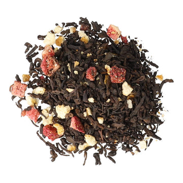 Tè Rosso Pu Erh con Fragola, Arancia e Vaniglia