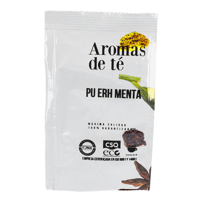 Tè Rosso Pu Erh e Menta