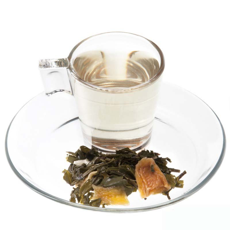 Green and White Tea Mango Sorbet