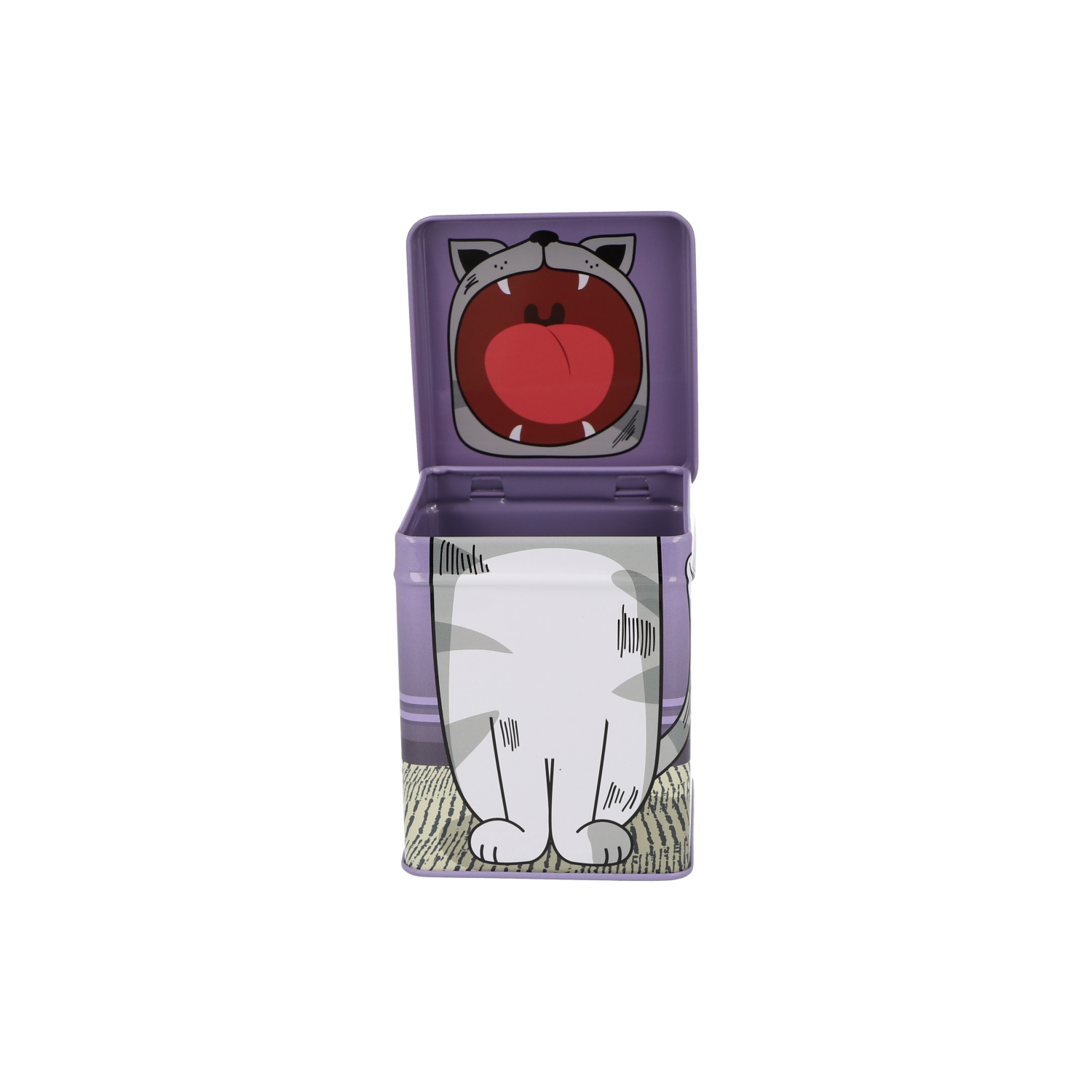 Lata Gatito Feliz 100 Gr. Morada