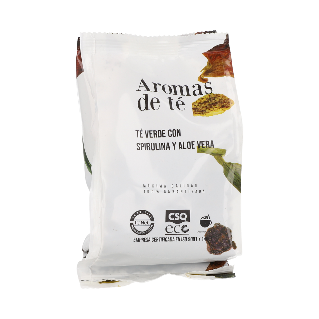 Té verde espirulina y aloe vera