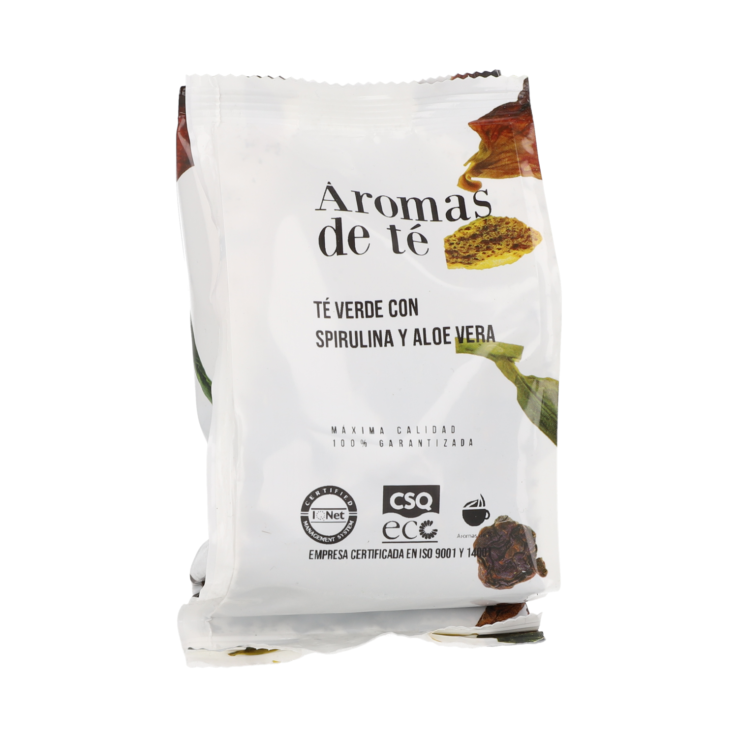 Té verde espirulina y aloe vera