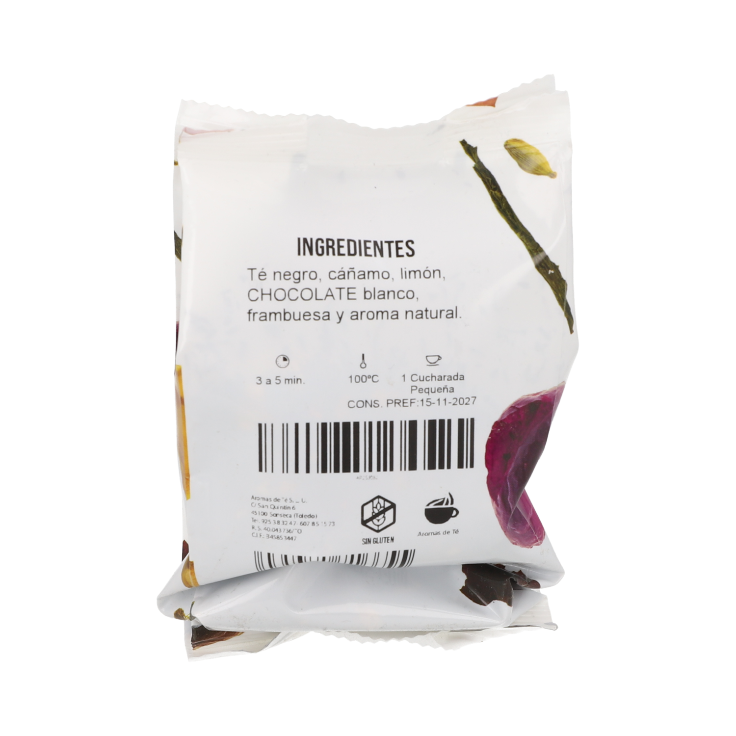 Té Negro Cáñamo y Frutas