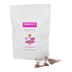 Rooibos Pyramids Raspberry and Strawberry Leaves 