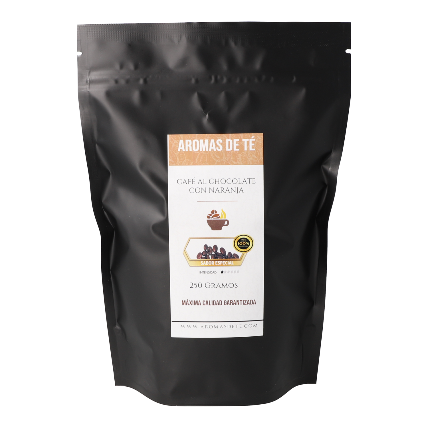 Café con Chocolate y Naranja Descafeinado - Café en grano