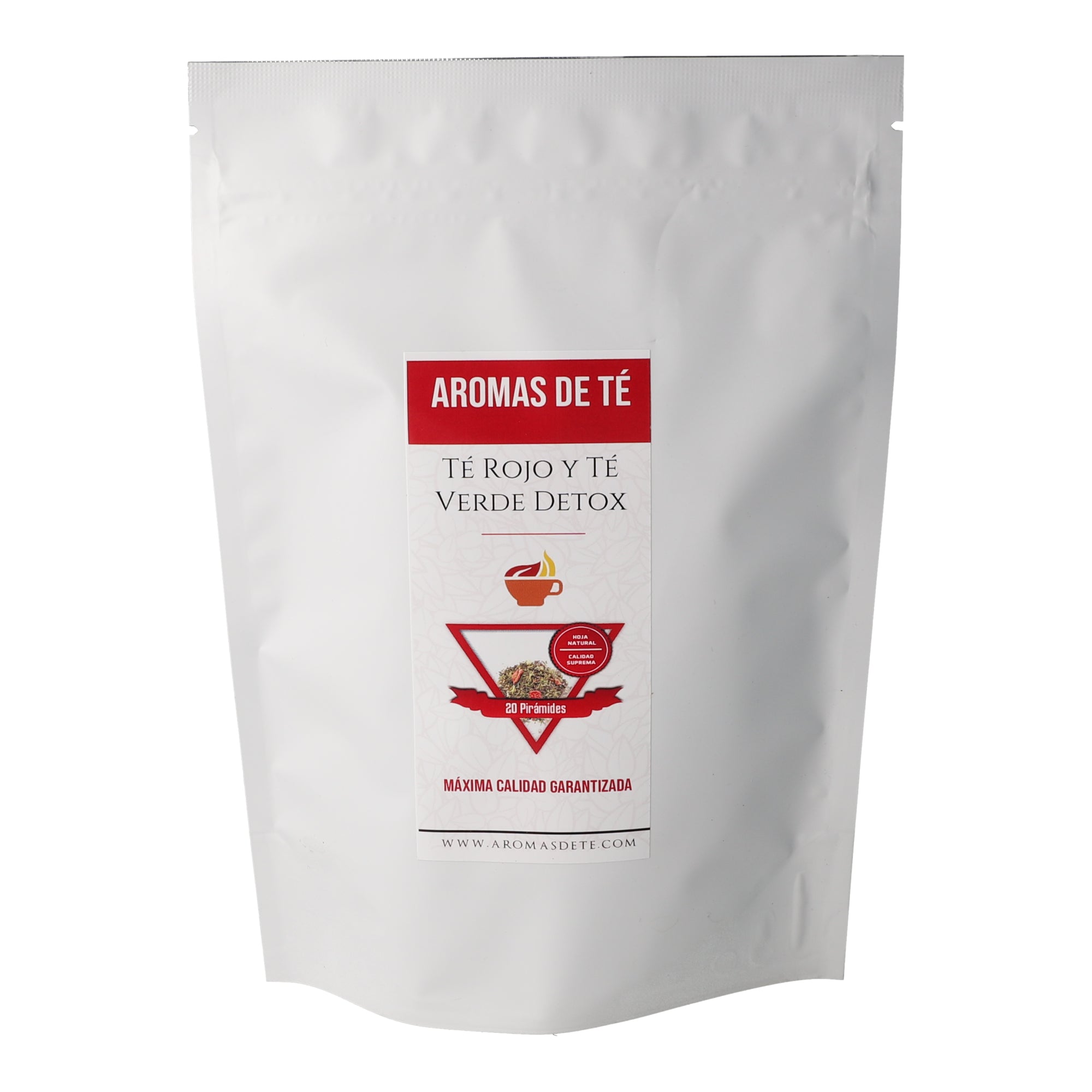 Red Tea and Green Tea Detox Pyramids 