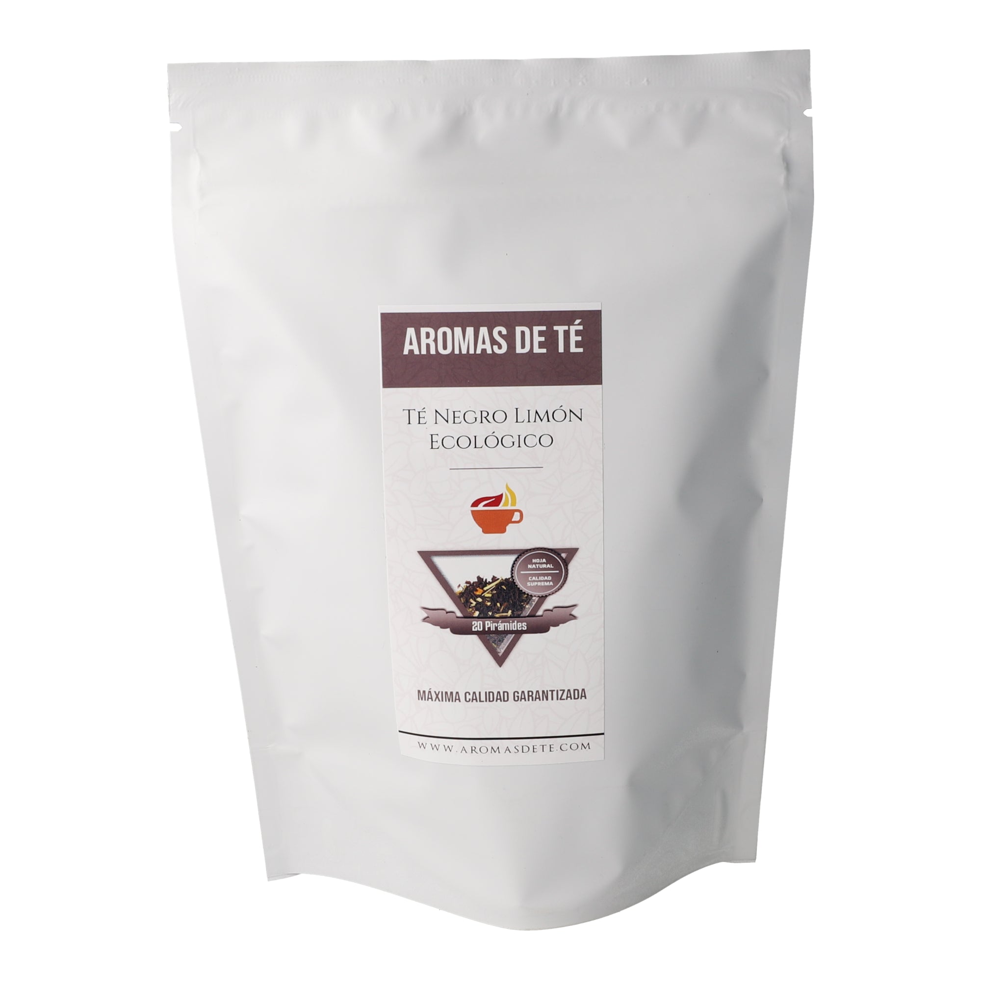 Organic Lemon Black Tea Pyramids