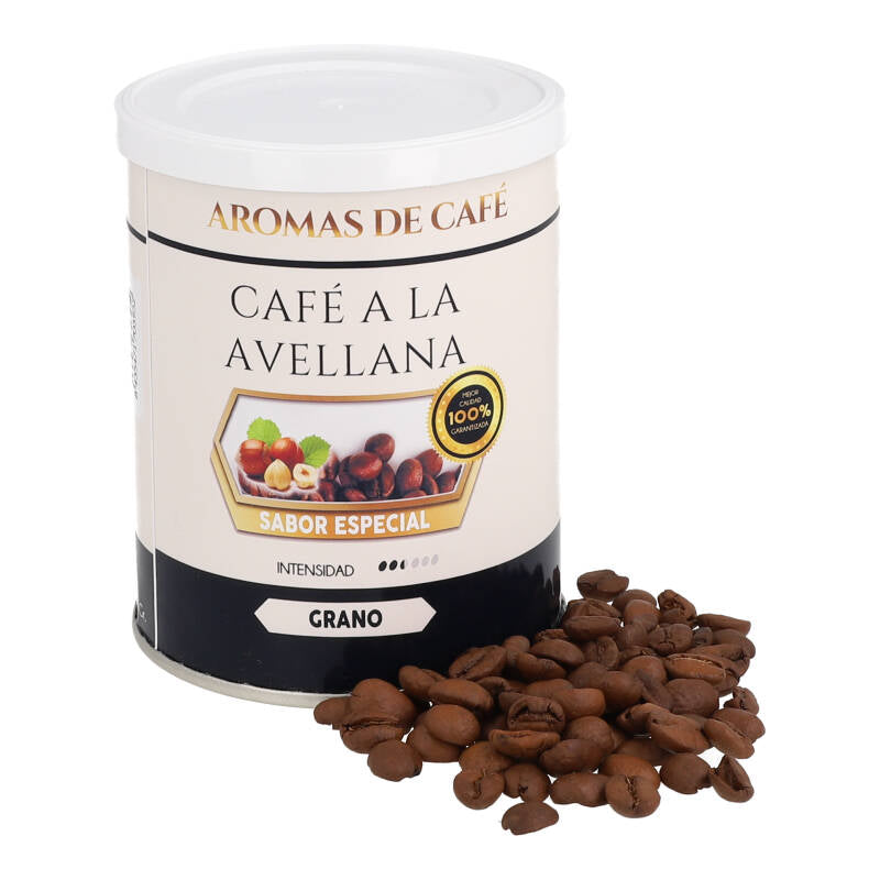 Café de Avellana Descafeinado en grano