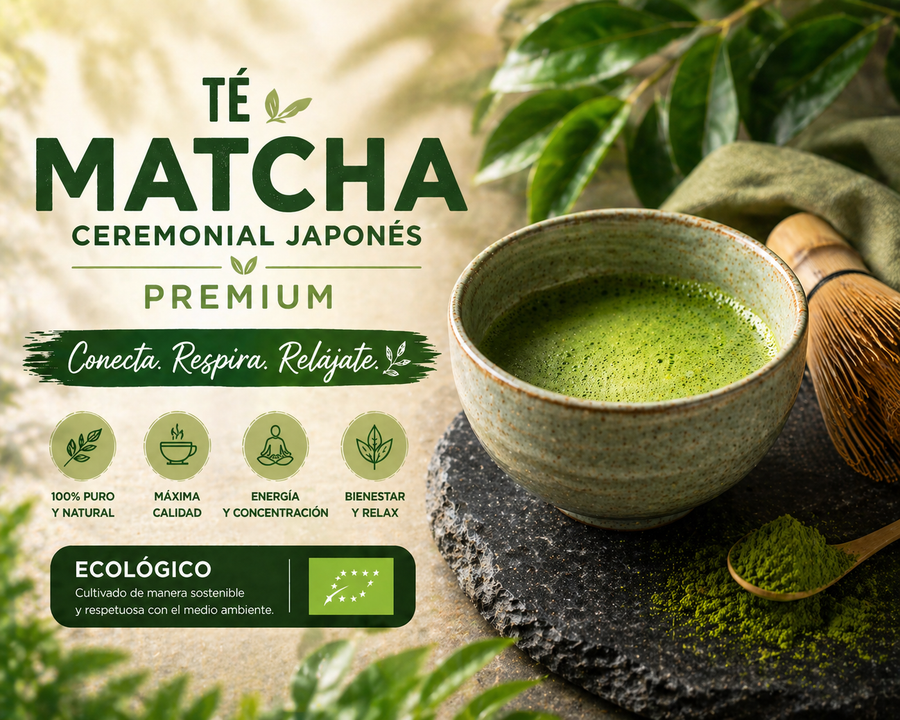 Té Matcha ecológico premium