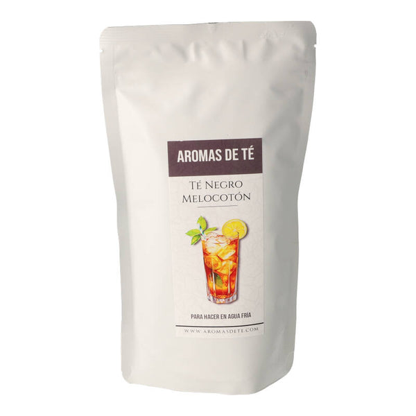 Té Negro Melocotón en agua fría