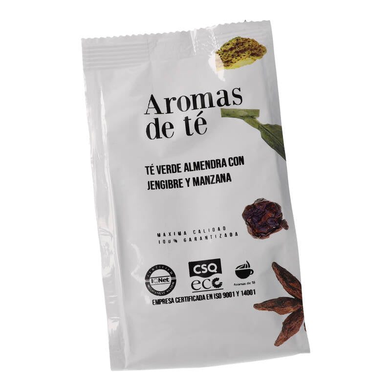 Almond Green Tea with Ginger and Apple Eco