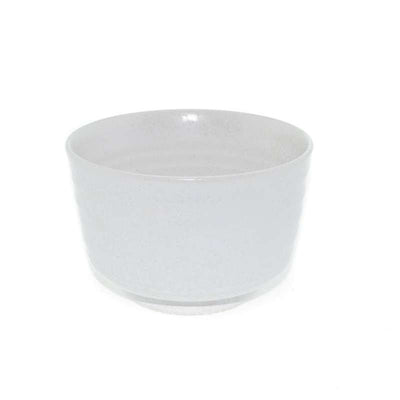 Cuenco para té matcha blanco