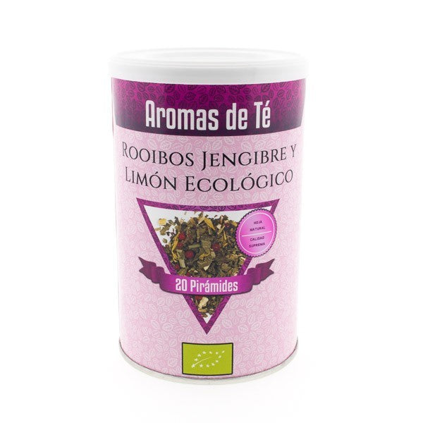 Pirámides de Rooibos Jengibre y Limón Ecológico