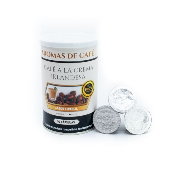 Cápsulas de Café Crema Irlandesa compatibles con nespresso