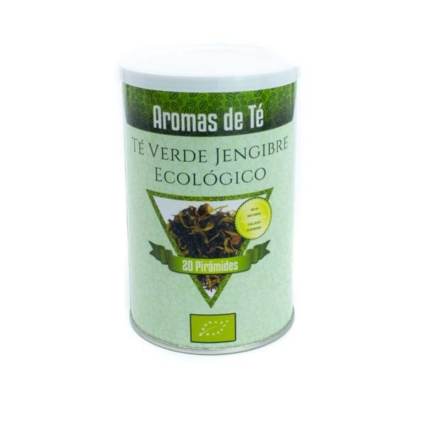 Piramides de Té Verde Jengibre Ecológico