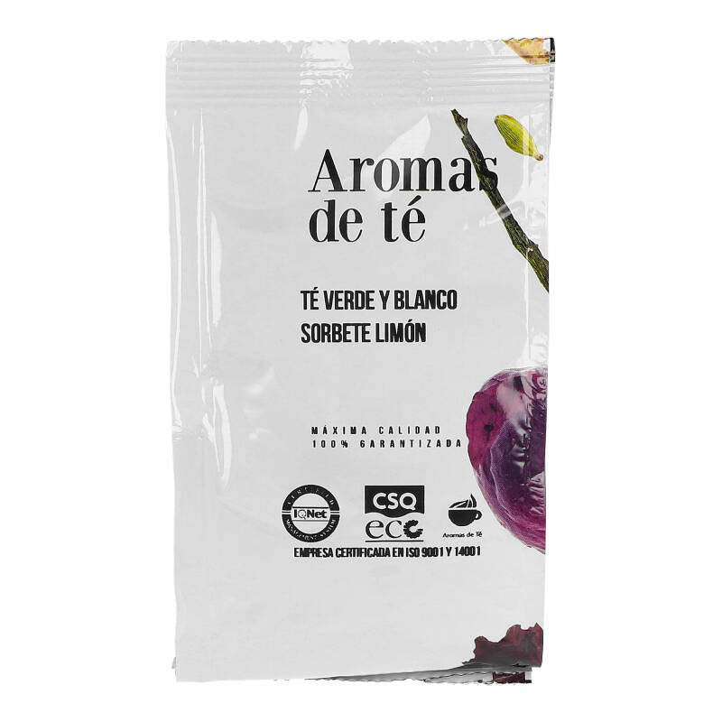 Té Verde y Blanco Sorbete de Limón