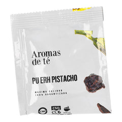 Té Rojo con Pistacho y Pétalos de Rosa