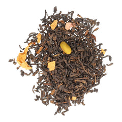 Té Rojo con Pistacho y Pétalos de Rosa