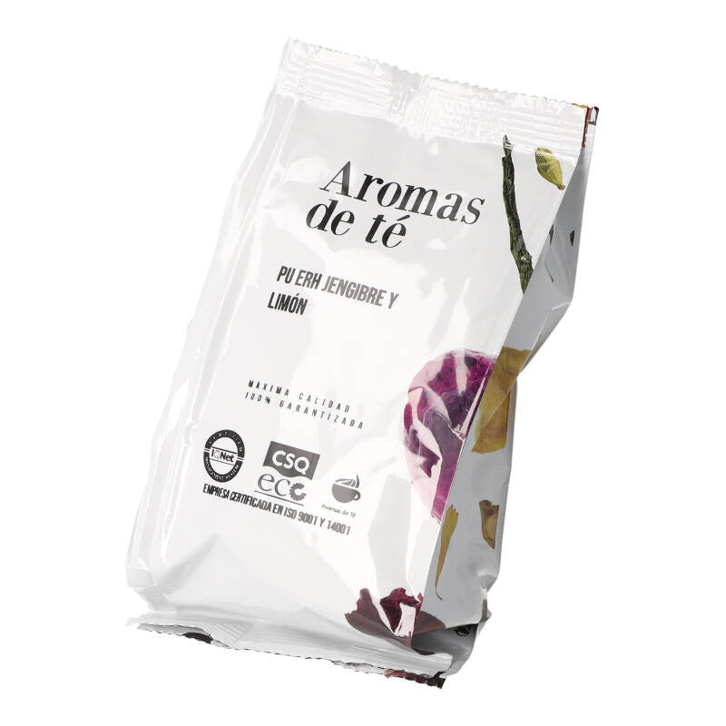 Té Rojo Pu erh Jengibre y Limón