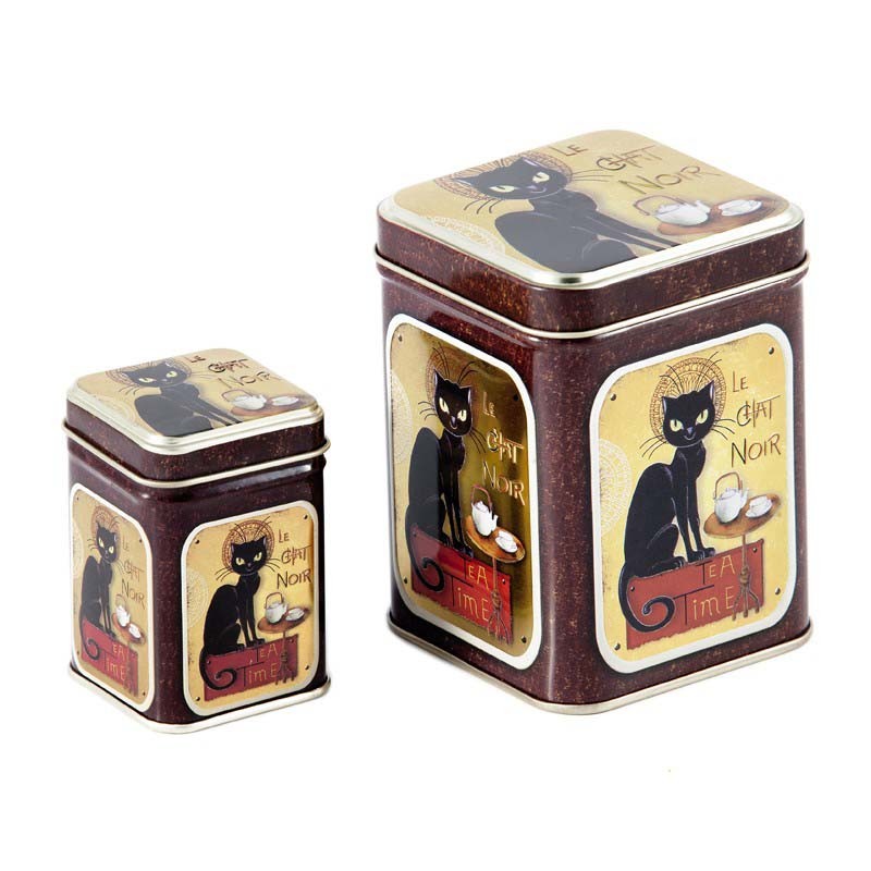 Set di latta Le Chat Noir